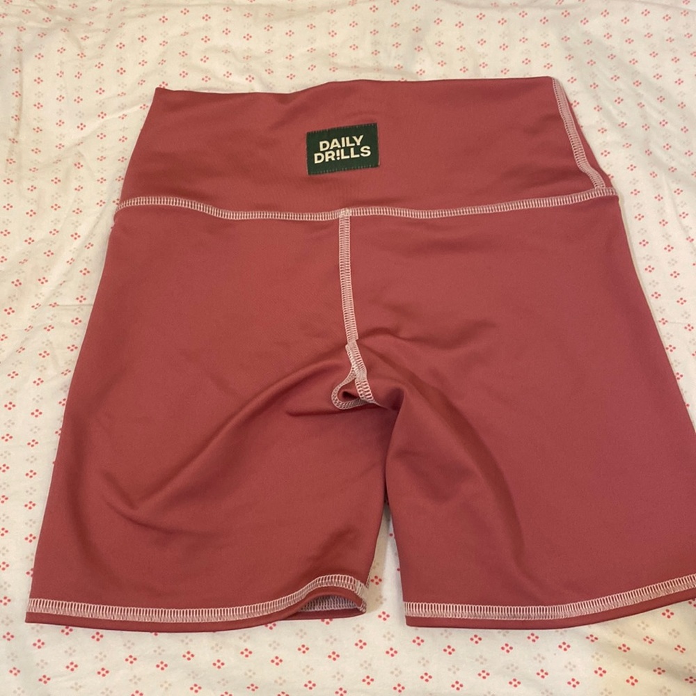 Daily Drills Mauve Bike Shorts